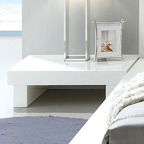 Christie Night Stand - White