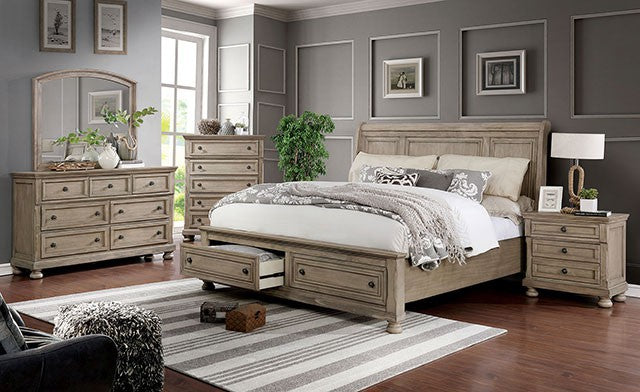 Wells 5 Pc Bedroom Set - Gray