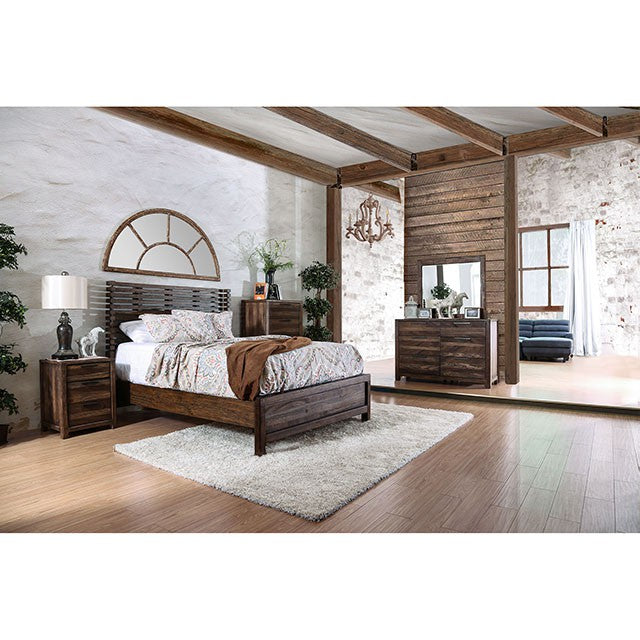 Hankinson Mirror - Rustic Natural Tone