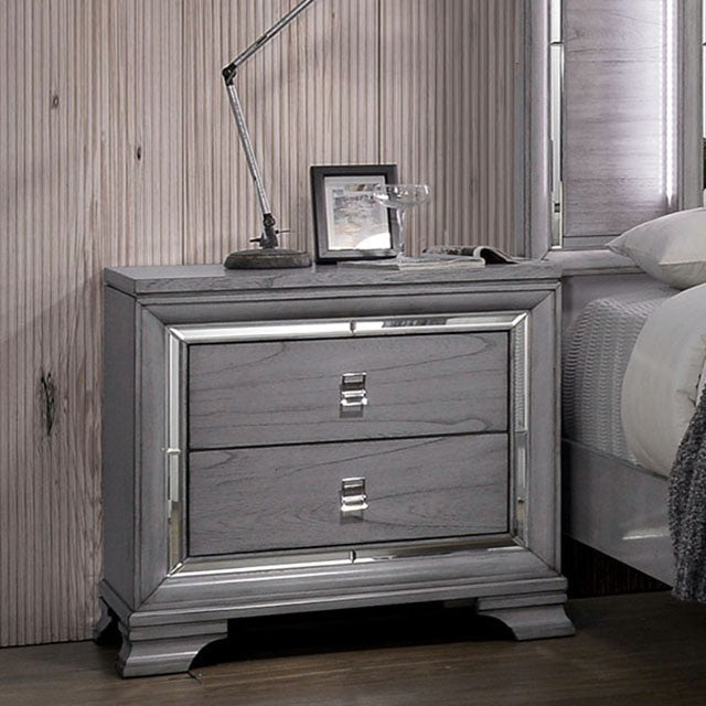 Alanis Night Stand - Light Gray