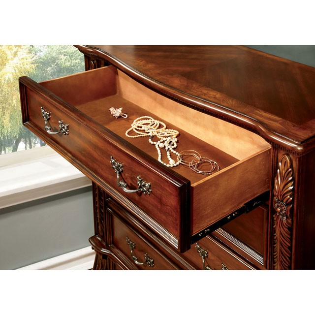 Arthur Chest - Brown Cherry