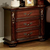 Arthur Night Stand - Brown Cherry