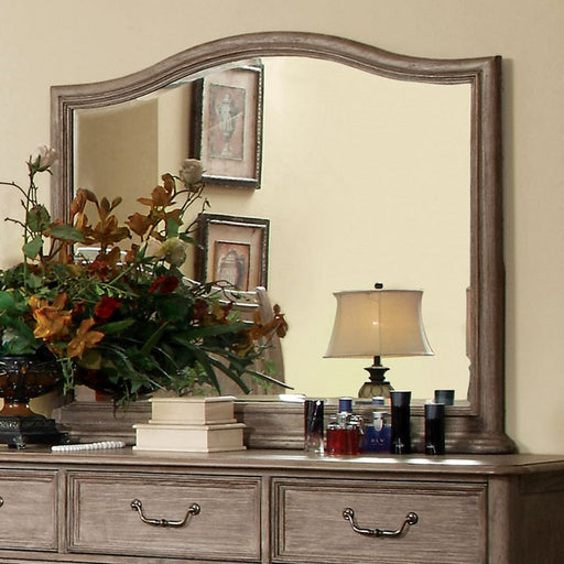 Belgrade Mirror - Rustic Natural
