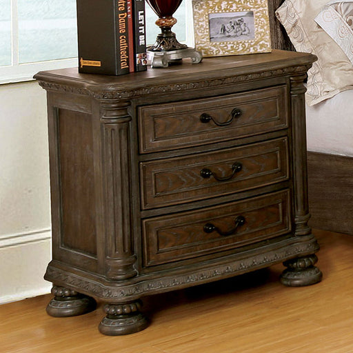Persephone Night Stand - Rustic Natural