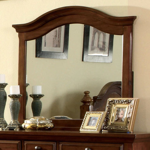 Palm Coast Mirror - Light Walnut