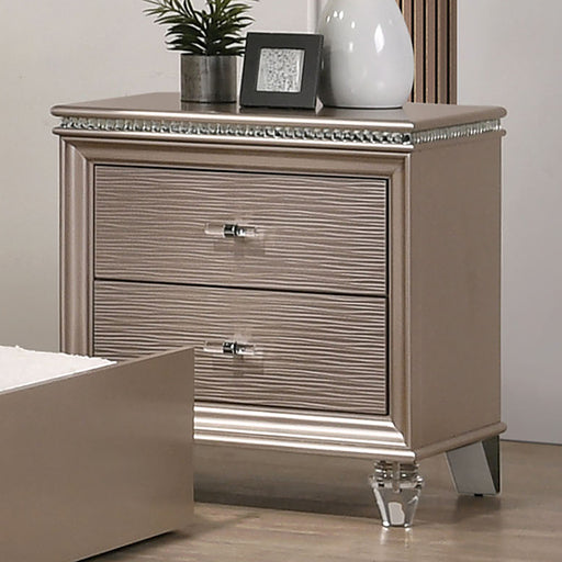 Allie Night Stand - Rose Gold