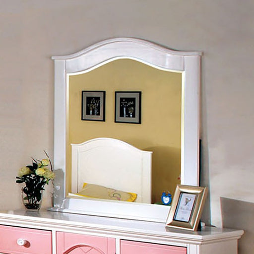 Aila Mirror - Pink/White