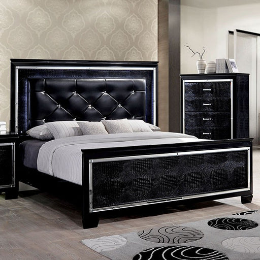 Bellanova 5 Pc Bedroom Set - Black