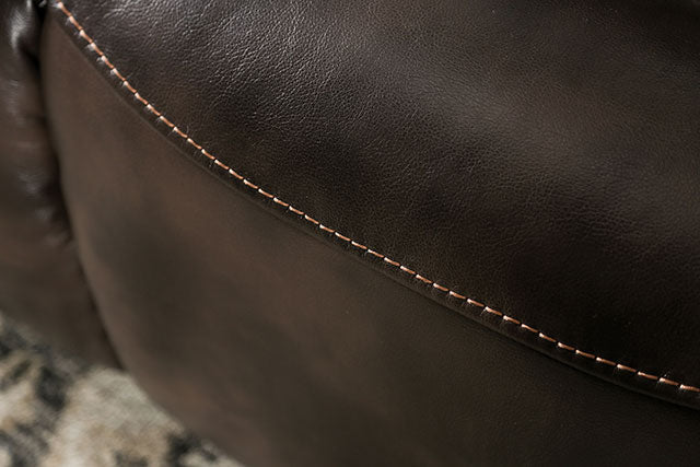 Barclay Power Sofa - Dark Brown