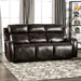 Barclay Power Sofa - Dark Brown