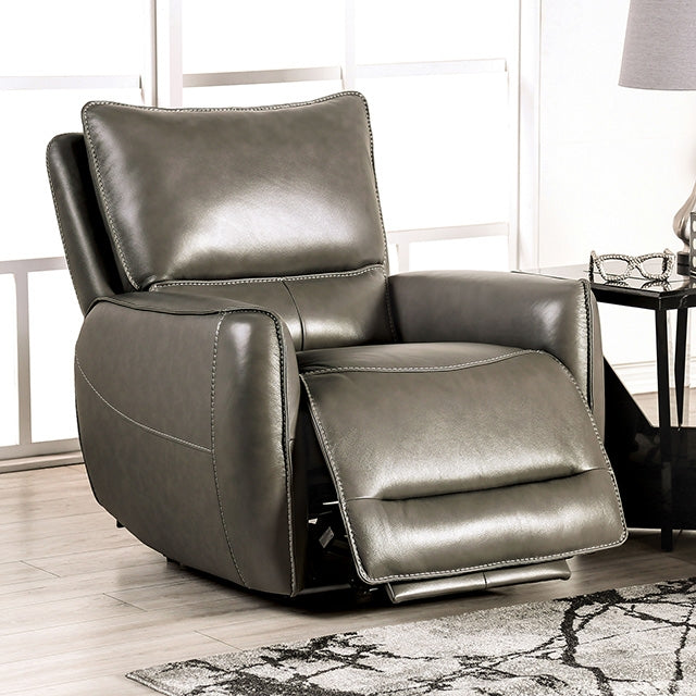 Phineas Power Recliner - Gray