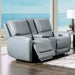 Phineas Power Loveseat - Pale Blue