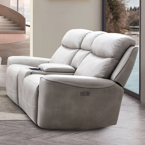 Artemia Power Loveseat - Light Taupe