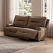 Dallas Oversized Power Loveseat - Cocoa Brown