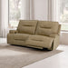 Dallas Oversized Power Loveseat - Warm Taupe