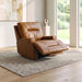 Dallas Oversized Power Recliner - Camel Brown