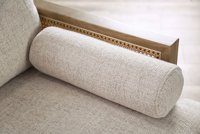 Alesund Sofa - Light Oak/Beige