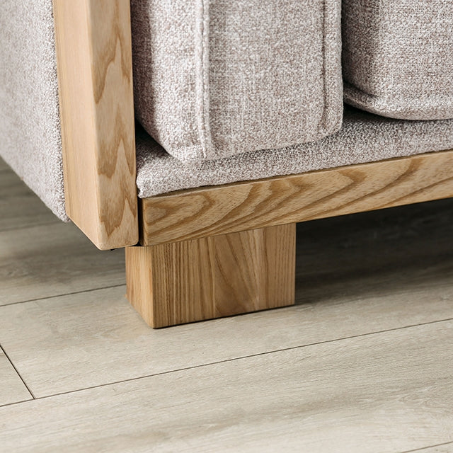 Harstad Sofa - Light Brown/Natural