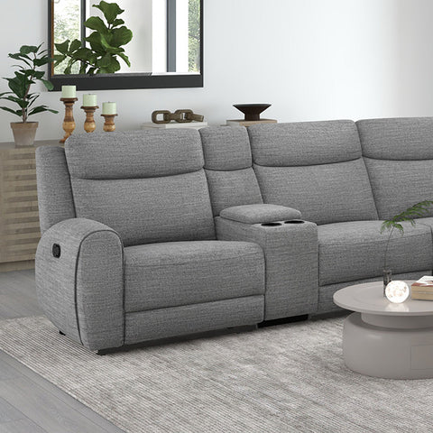 Antonius Motion Sectional - Gray