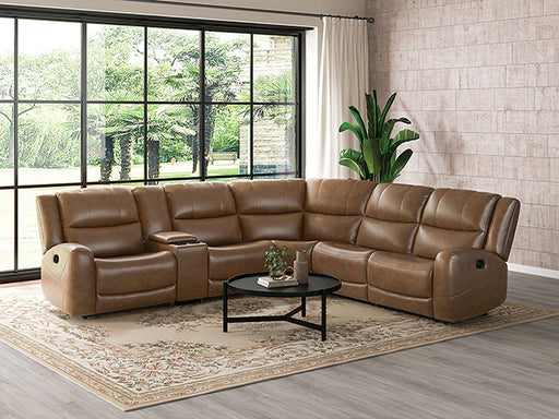 Leolinus Motion Sectional - Brown