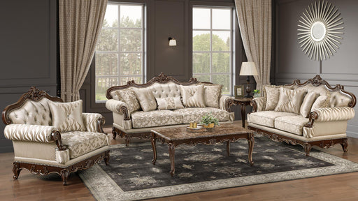 Lotus Living Room Set – Lotus 2pc Living Room Set by Galaxy Home Furnishings