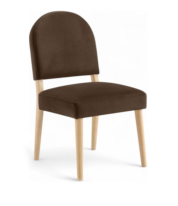 Varinelle Velvet Performance Fabric Upholstered Dining Chair