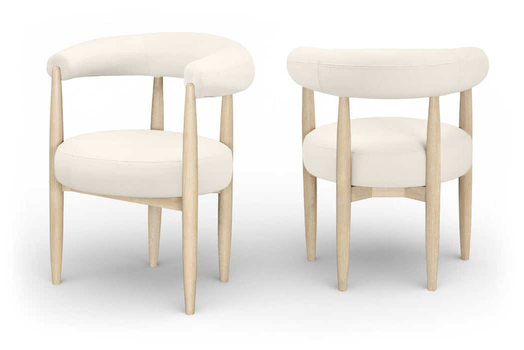 Sable Vegan Leather Upholstered Dining Chair