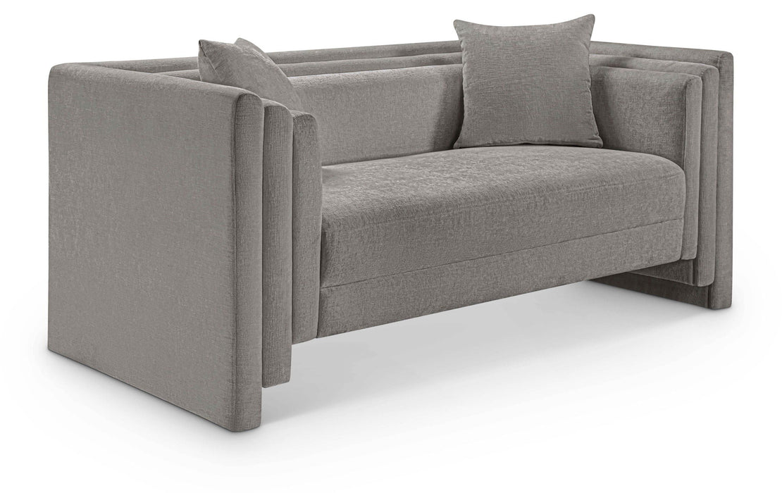 Everett 67" Chenille Fabric Upholstered Loveseat