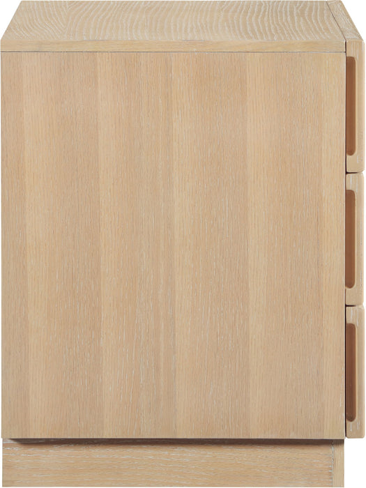 Weave 24" Oak Veneer Nightstand