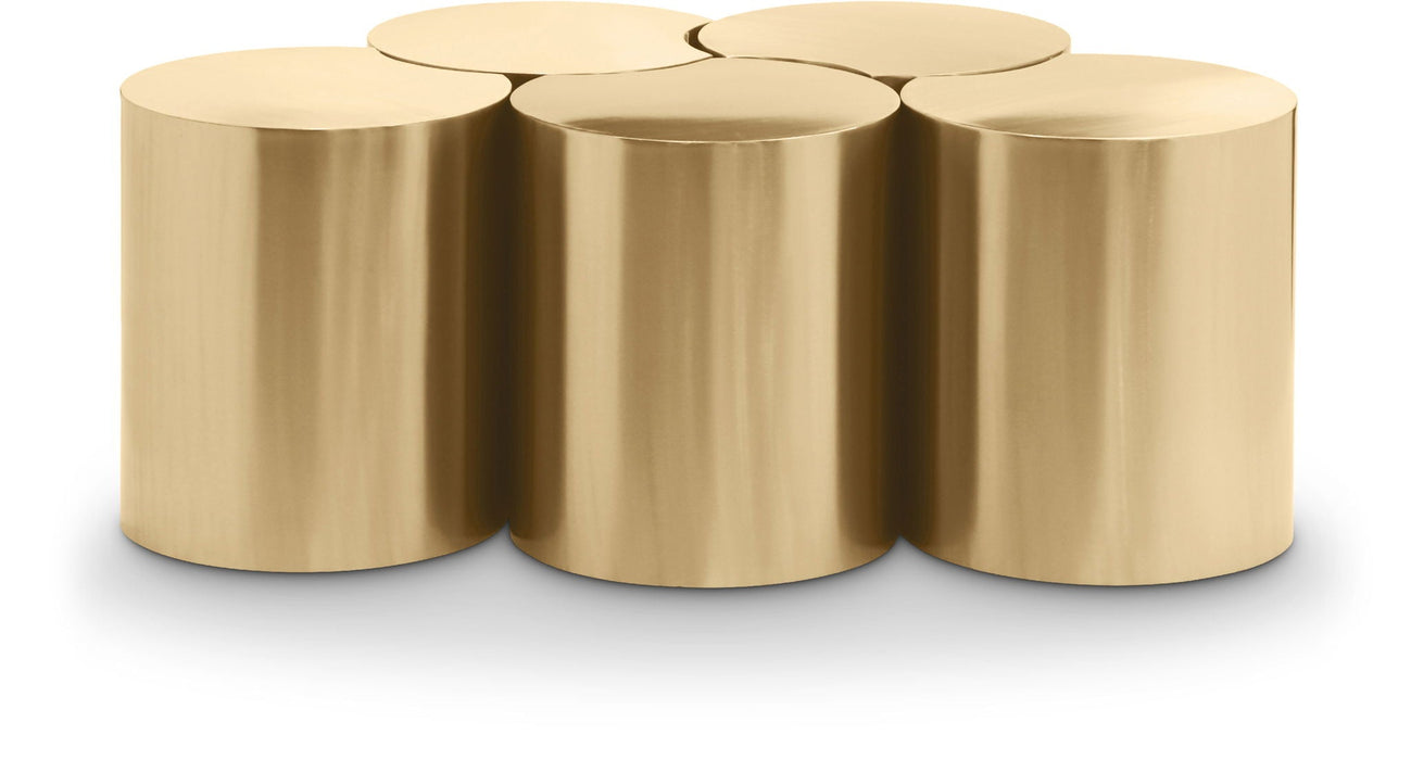 Dimple Iron Nesting 5pc. Modular Coffee Table