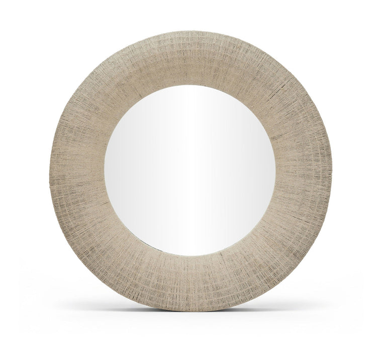 Meadow 36" W X 36" H 36" Jute Rope Frame Mirror