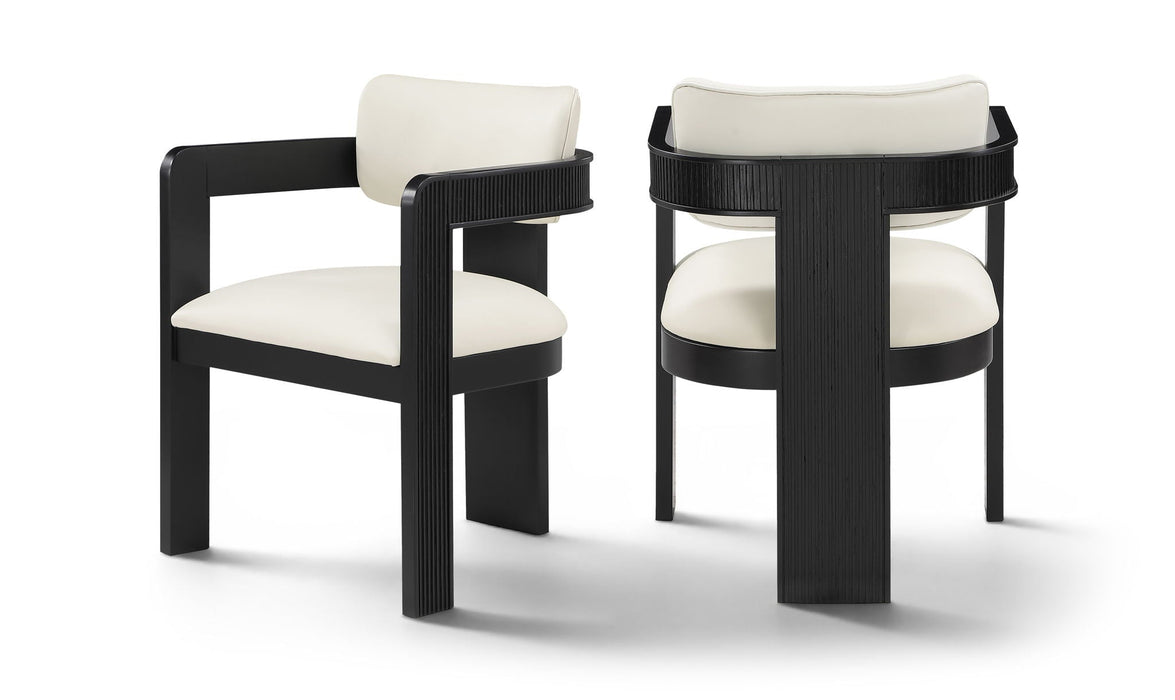 Sacha Vegan Leather Upholstered Dining Chair