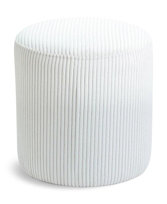 Roy Microsuede Fabric Upholstered Stool