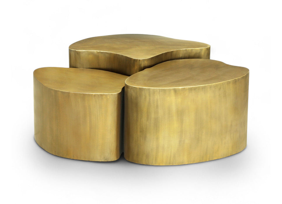 Mesa de centro de hierro Banyan