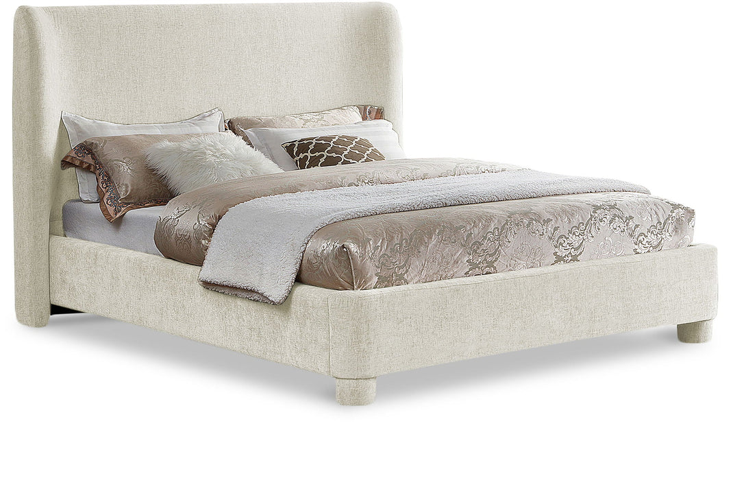 Penny Chenille Fabric Upholstered Bed