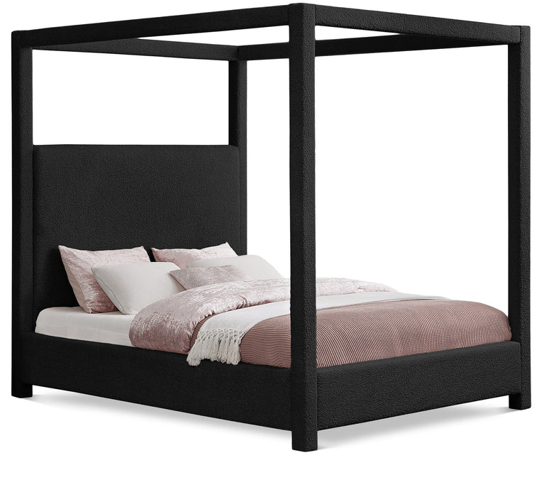 Eden Boucle Fabric Upholstered Bed