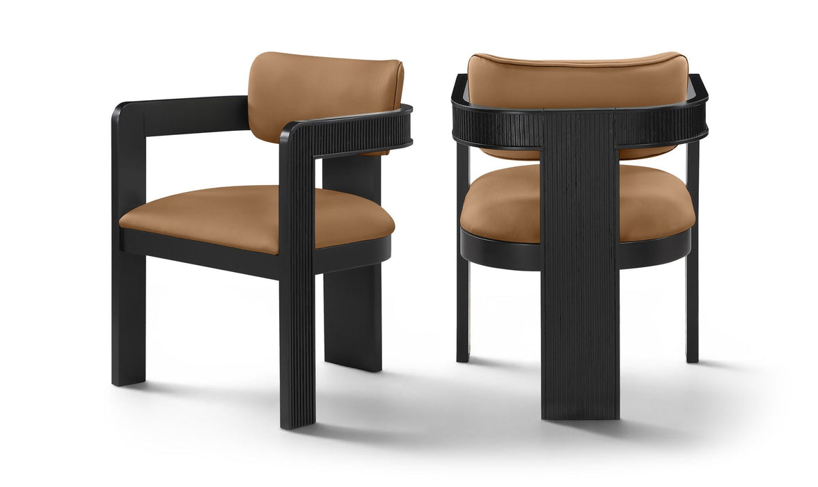 Sacha Vegan Leather Upholstered Dining Chair