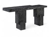 Anzio Oak Veneer And Solid Wood Console Table