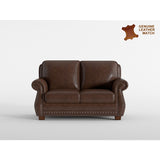 Remington Love Seat (8448BLK)
