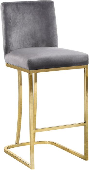 Heidi Velvet Upholstered Counter Stool