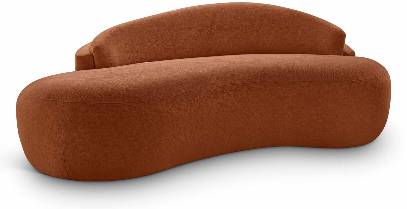Caspian 79" Chenille Fabric Upholstered Loveseat