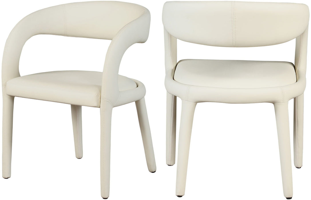 Sylvester Vegan Leather Upholstered Dining Chair
