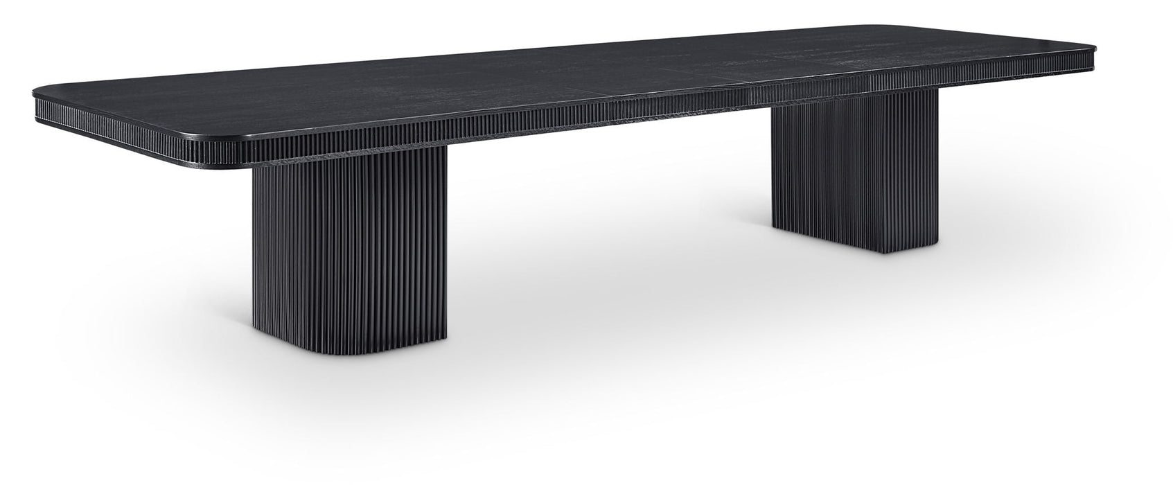 Mohari 112" / 136" / 160" Solid Wood And Oak Veneer Dining Table