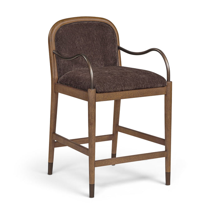 Cambria Fabric Upholstered Counter Stool