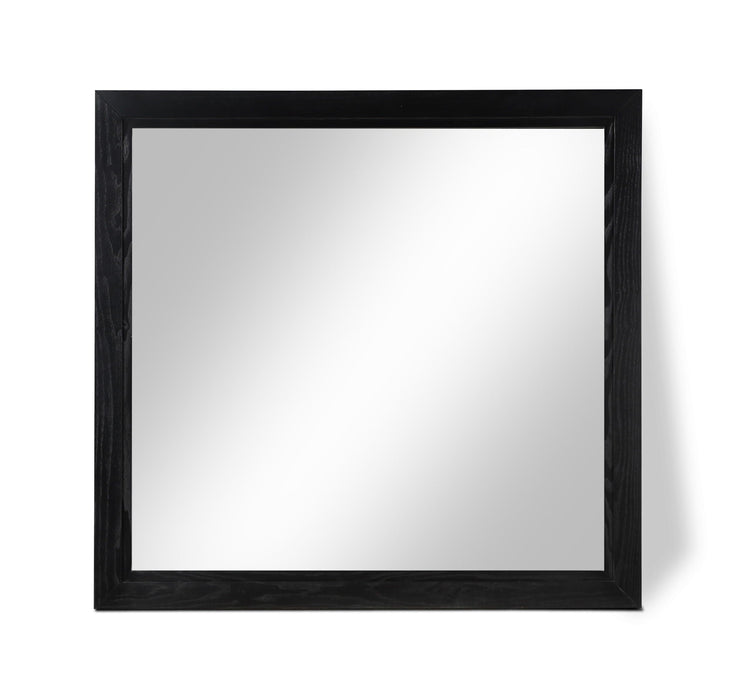 Kent 38" W X 40" H Ash Wood Frame Mirror