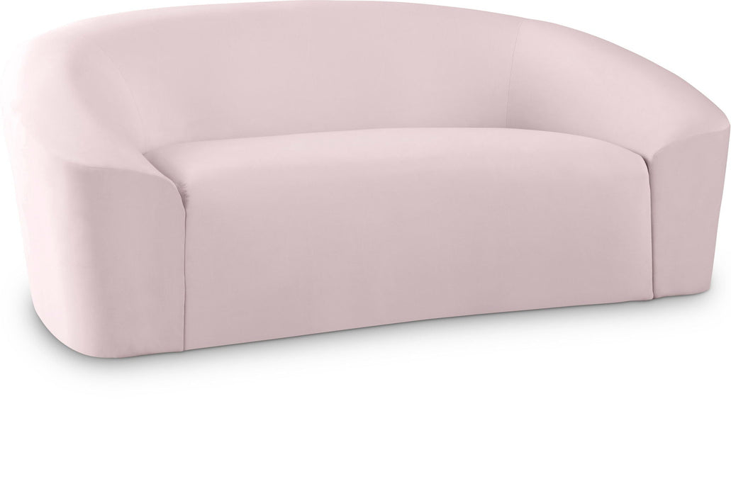 Riley 71" Velvet Upholstered Loveseat