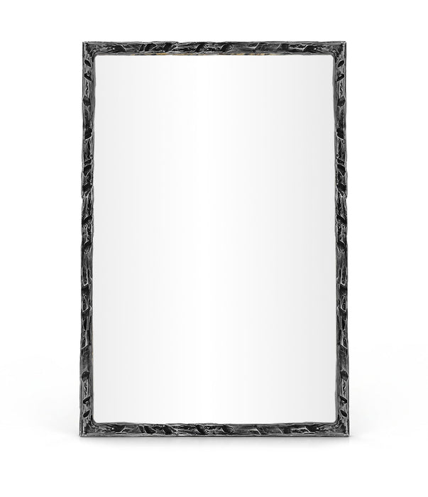 Hammer 24" W X 36" H Iron Frame Mirror