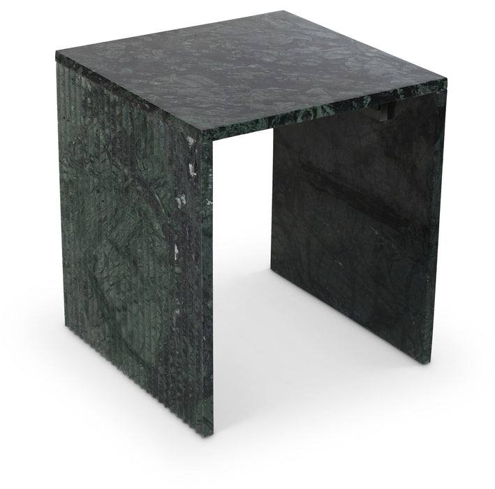 Pienza Genuine Marble End Table