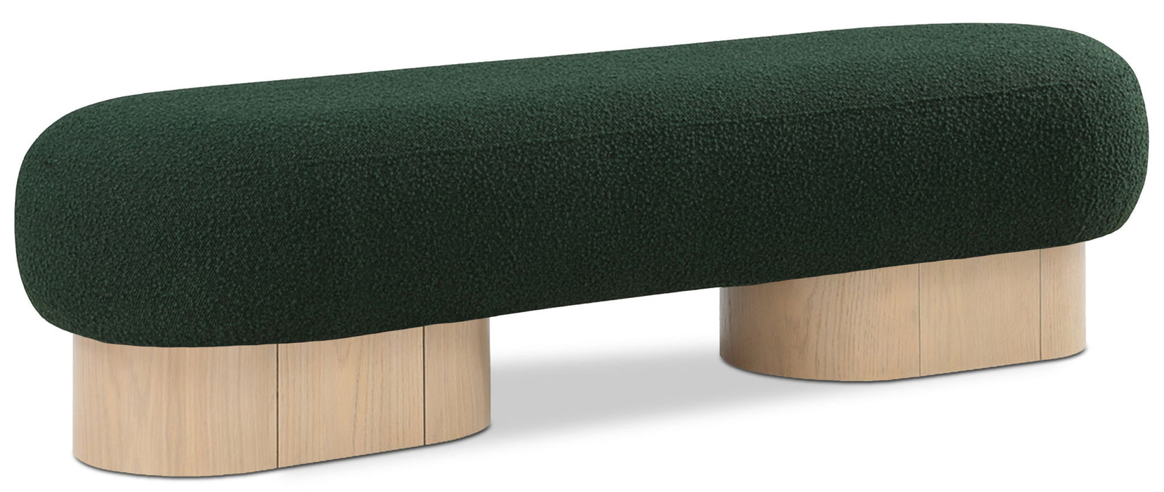 Robertson Boucle Fabric Upholstered Bench