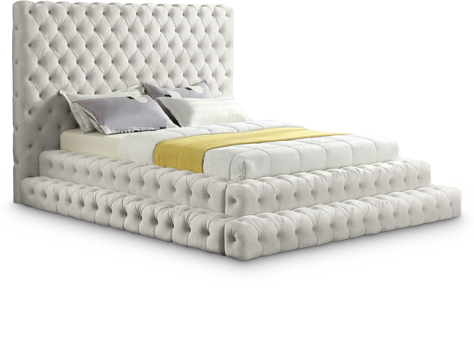 Revel Velvet Upholstered Bed
